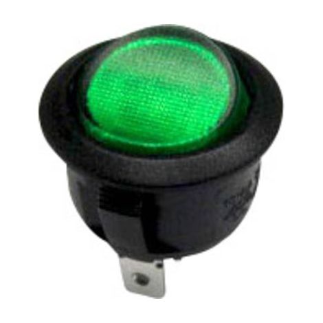 TRU COMPONENTS 1587635 INTERRUPTEUR À BASCULE TC-R13-208B-02 GN 250 V/AC 10 A 1 X OFF/ON À ACCROCHAGE 1 PC(S) (1/2)
