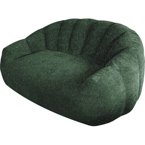 Grüner Sitzsack in Bärenpfotenform aus Stoff 140 x 98 x 61 cm MODENUIT (1/5)