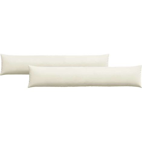 Maison Exclusive - Sofakissen 2 Stück Creme 200 x 40 cm Cordstoff
