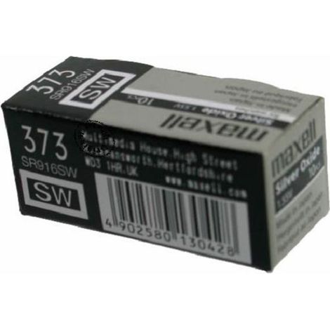 Pack de 10 piles maxell pour VARTA V373 (1/2)