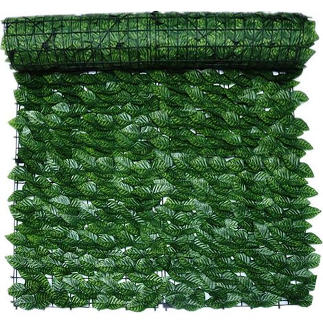 Siepe artificiale a rotolo – foglia verde – decorazione murale – giardino per matrimoni