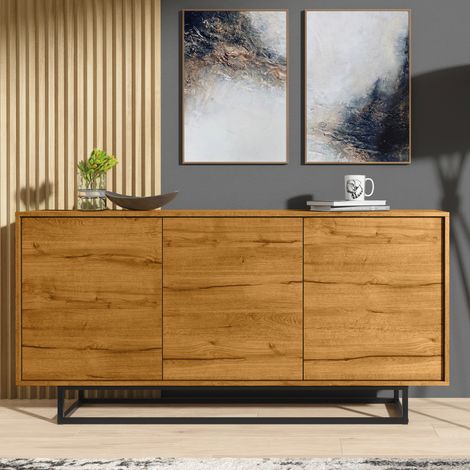 Halo Sideboard 160cm - Dark Oak (1/5)