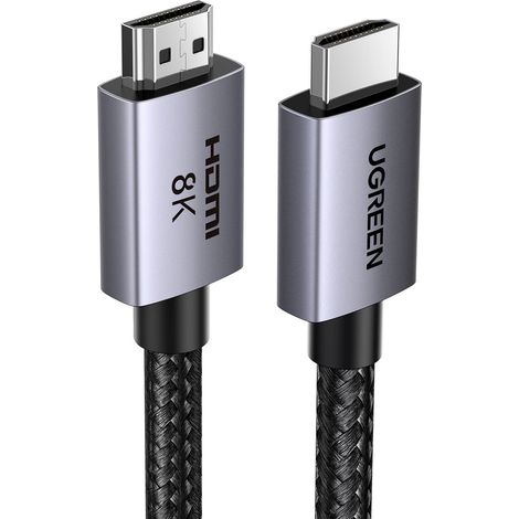 Câble HDMI UHD 8K vers HDMI Ugreen 3 m 25911 (Noir) (1/2)