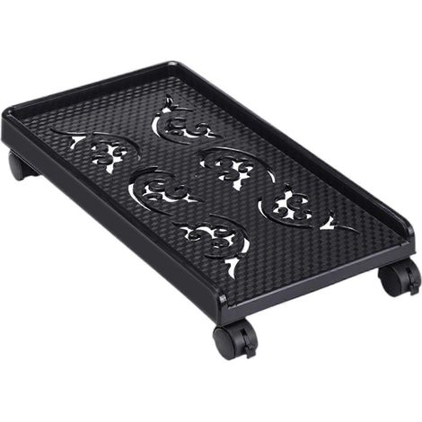 Support pour tour d'ordinateur, compatible avec la plupart des PC portables, ventilé et robuste, chariot de sol (1/5)