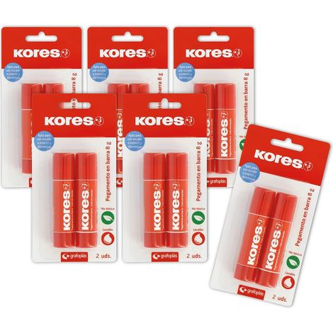 Lot de 24 bâtons de colle scolaires 8 g, adaptés pour une utilisation scolaire, infantile et professionnelle, sans solvants, non toxiques, faciles à laver, idéal pour débuter dans les travaux (1/5)