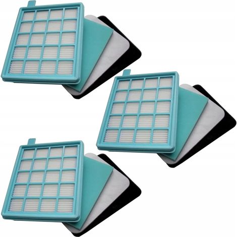 3 filtri per aspirapolvere Philips PowerPro Active Compact (1/5)