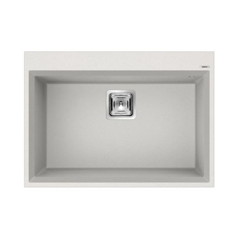Lavello Elleci Incasso 1 vasca 70x50 Karisma 120 Granitek 68 Bianco LGK12068 (1/3)