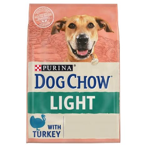 Pienso PURINA DOG CHOW LIGHT CON PAVO 14Kg para perros adultos (1/2)