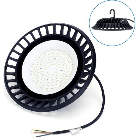 Aigostar Campana LED UFO Industriale 100W 8300lm IP65 Luce Fredda Industriale