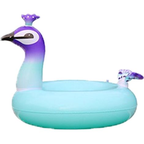 Aufblasbare Schwimmhilfe – PVC-Tier mit Pailletten – Für Pool oder Strand – 1 Stück (1/5)
