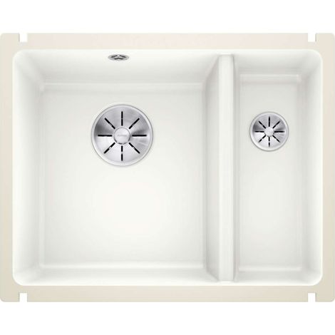 Blanco Subline 350/150 - Lavello in ceramica, 57x46 cm, InFino, bianco lucido 523741 (1/3)