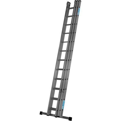 Zarges 4131226 Everest D-Rung Extension Ladder 3-Part 3 x 12 ZAR4131226