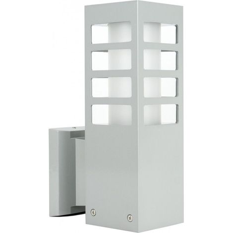 Applique esterna RADO III alluminio argento E27 IP54 (1/3)