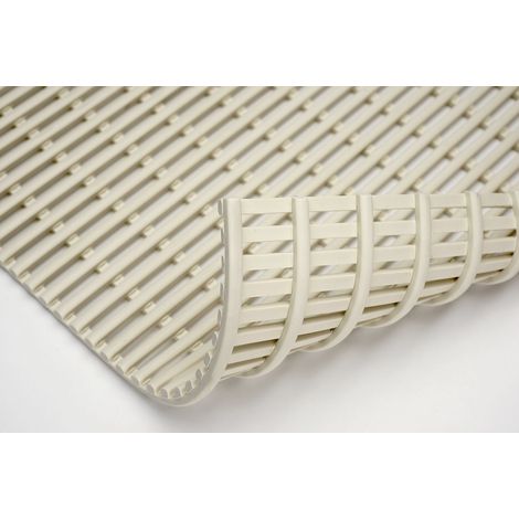 EHA, Tapis, sans PVC, rouleau de 10 m, ivoire, largeur 1000 (1/2)
