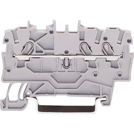 WAGO 2000-1307 Schutzleiterklemme 3.50 mm Zugfeder Belegung: PE Grün, Gelb 1 St.