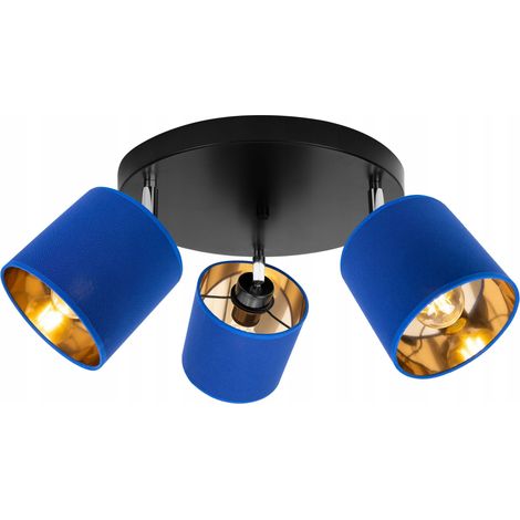 DECKENLAMPE HÄNGELAMPE KRONLEUCHTER GOLDEN LED PLAFON (1/5)