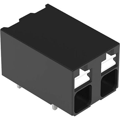 WAGO 2086-3202/300-000 BORNE POUR CIRCUITS IMPRIMÉS 1.50 MM² NOMBRE DE PÔLES (NUM) 2 NOIR (1/4)