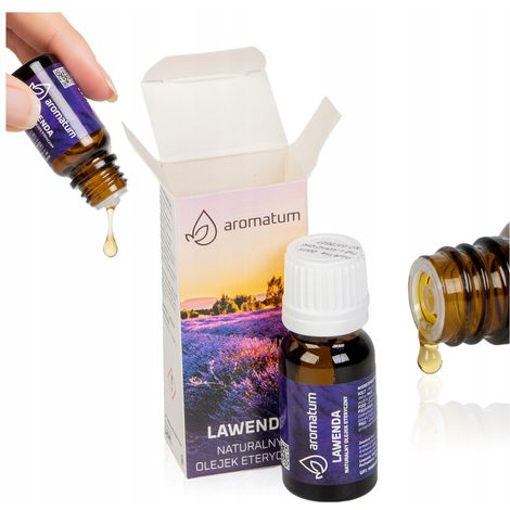 Olio essenziale di lavanda naturale per aromaterapia, 12 ml