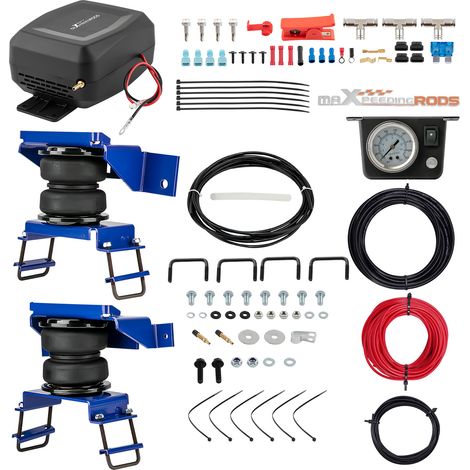Luftbalg + 12V Kompressor Kontroller Kit for Ford F250 F350 4WD RWD 1997-2007 (1/5)