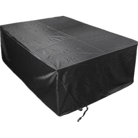 1 Housse de table, imperméable, résistante aux UV, 210D, pour mobilier rectangulaire, extérieur (1/5)