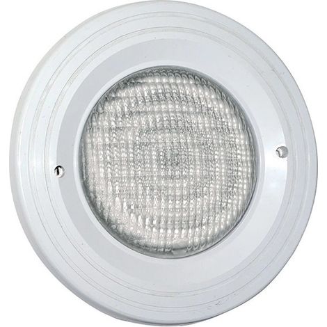 Faro completo in abs c/lampada led bianco 17W 12V