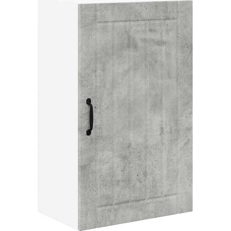 Meubles de Rangement，Armoire de cuisine Gris béton 50 x 31 x 80 cm Bois d'ingénierie CFW695080 (1/5)