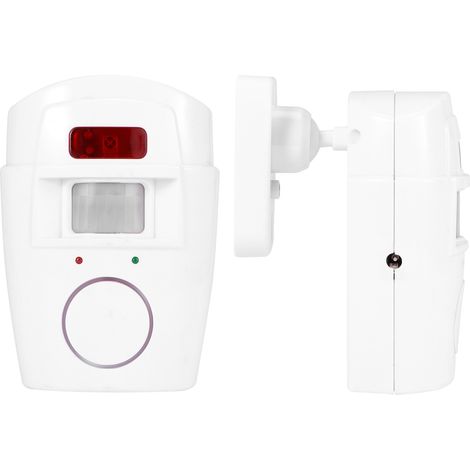 Infrarot-Tür- und Fensteralarm mit 2 Fernbedienungen, 105-dB-Sirene und Diebstahlsicherung für mehr Sicherheit im Haus (1/5)