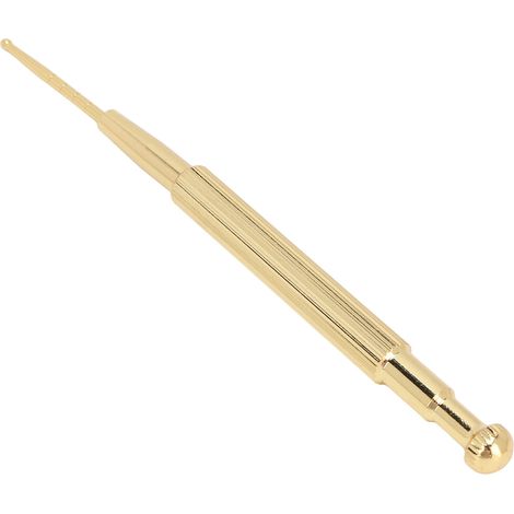Bâton de massage réflexologie faciale en cuivre, stimulateur à ressort pour oreilles et corps, sonde de pression pour homme et femme, outil de soin bien-être (1/5)