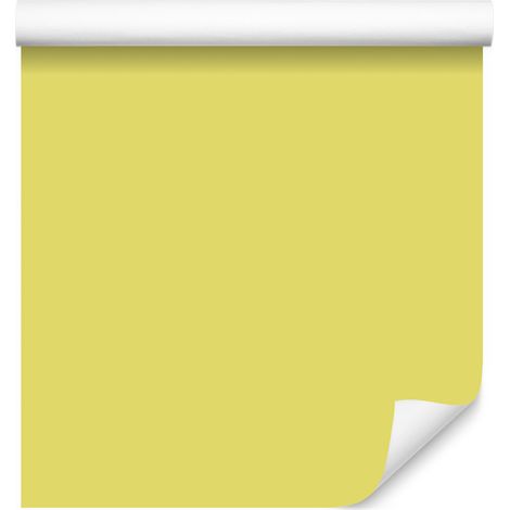 Carta da parati a tinta unita, sfondo giallo, centro giallo, 50x1000 cm (1/5)