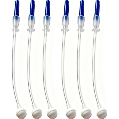 Lot de 6 Adaptateurs pour Vaporisateurs - Tube Plongeur Lesté à 360° - Pulvérisation dans Toutes les Positions (Verticale, Inversée, Latérale) - Compatible 99% des Flacons 473-946 ml - Installation Sa (1/5)