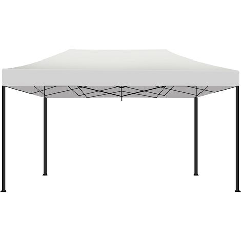 Kebon Gartenzelt / Gazebo 3X4,5 m Wasserdichtes Faltzelt f�r Messen und M�rkte Wei�