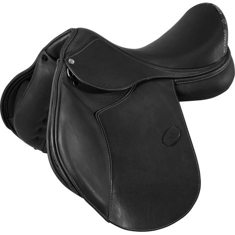 17" nero ACAVALLO Sella da completo Bernini cuscini LANA cavallo (1/4)