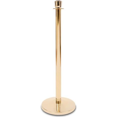 Moderner Absperrpfosten – Gold