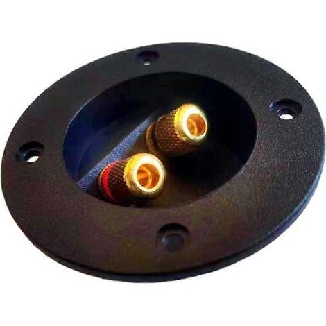 Connecteurs à ressort pour boîtier d'enceinte 2 voies, bornes de connexion, autoradios, etc. (1/4)