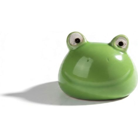 Flamingo Dekofigur Schwimmfrosch 6-8 cm grün Figur