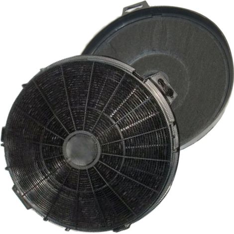 Lot de 2 filtre à charbon D 210mm H 70mm d'origine