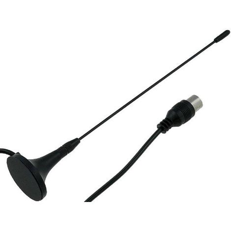 Antenne reception TV 0.17m DVB-T concentrique 9.5mm aimant (1/6)