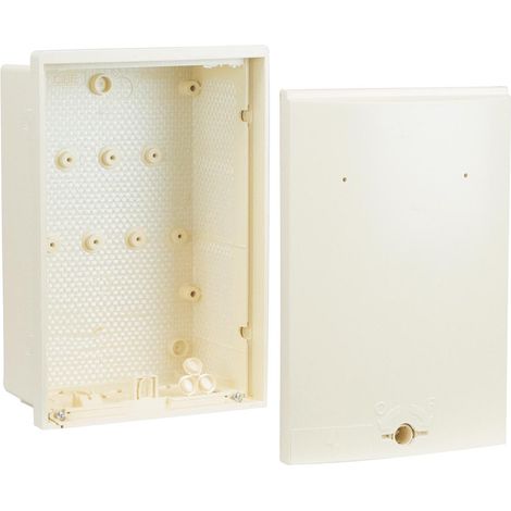 Michaud – Coffret de communication CIBE nu éclair – Type de port connectique : RJ45 – Pour installation réseau professionnelle – Coffret étanche (1/3)