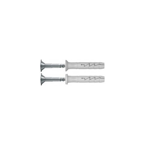 Rawl – Cheville à frapper 6x40 pour béton et brique – Boîte de 100 – Pose rapide par frappe – Tête conique pour fixation précise