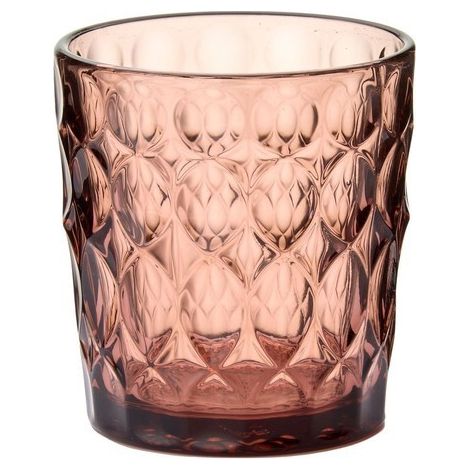 Verre malva empilable Ø 8,5xh 9,2 cm