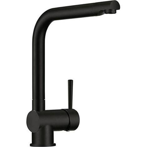 Naber Küchenarmatur Drive 1 schwarz matt Niederdruck (1/3)