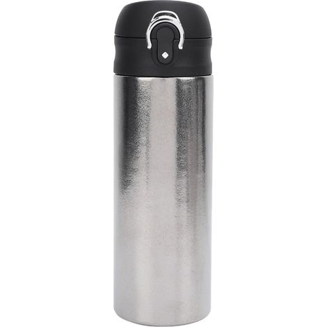 Pure Ti Thermal Mug with Bouncing Lid, 450ml Capacity, Stylish Insulated Water Bottle, Rustproof, Erosion Resistant, for Home and Office (1/5)