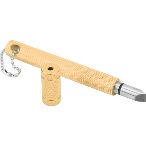 Nettoyeur de rainures pour fers de golf, outil de nettoyage pour wedges, couteau de nettoyage à fentes pour clubs de golf, nettoyeur de têtes de clubs de golf en or (1/5)