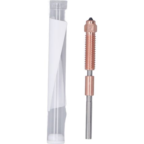 Buse d'imprimante 3D 0.4mm alliage de cuivre acier trempé avec heat break Ti pour K1C K1 Maximum (1/5)