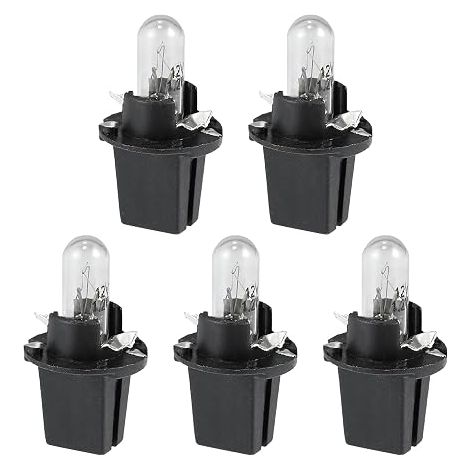 T5 12V 1.2W Light Yellow Car Dashboard Light Bulbs (1/5)