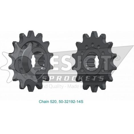 Esjot - Pignon - 520 - 14 dents - Made in Germany