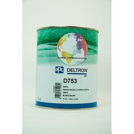 PPG D753 DELTRON BC WHITE LITRI 1