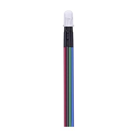 LED M. KAB. 24V 3MM RGB 25ST. TRU
