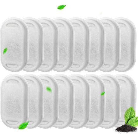 Filtro para fuente de agua para gatos - 16 filtros de repuesto para agua potable saludable para mascotas