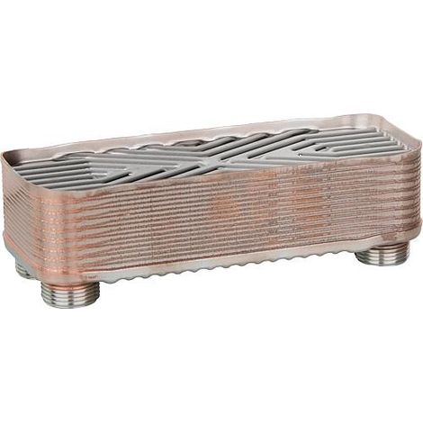 Plaque echangeur de chaleur pour systeme de chauffage easyflow 20 KW, Solaire 10 KW
